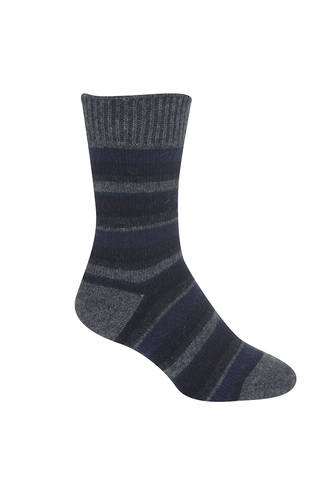 Merino Possum Unisex Striped Sock